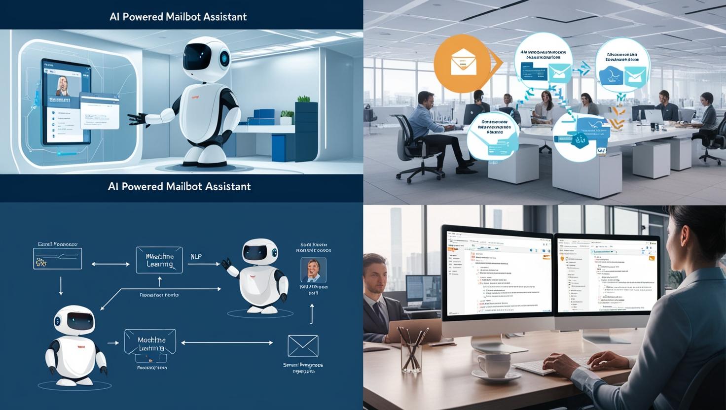 fonctionnalités mailbot AI
